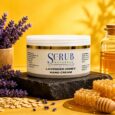 Lavender honey hand cream enriched with colloidal oatmeal and allantoin for deep hydration, skin repair, and soft smooth hands