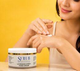 Premium lavender honey hand cream with colloidal oatmeal and allantoin for repairing dry cracked hands and restoring softness