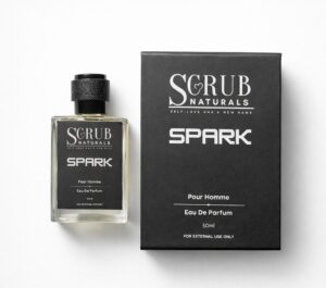 Spark – Natural Organic Woody Spicy Perfume for Men | 50ml Eau de Parfum Pour Homme