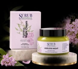 Ageless Night Cream with Retinol & Hyaluronic Acid | Reduces Wrinkles & Fine Lines