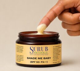Premium sunscreen cream for face with SPF 50 PA+++ protecting against UVA UVB and skin damage