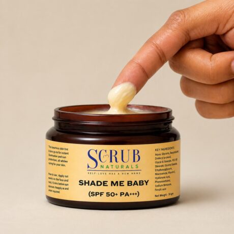 Premium sunscreen cream for face with SPF 50 PA+++ protecting against UVA UVB and skin damage