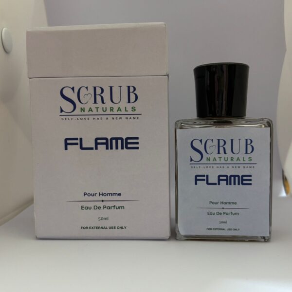 Flame Eau de Parfum bottle – unisex luxury fragrance