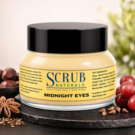 Midnight Eyes under eye cream for dark circles, puffiness and fine lines with hydrating anti-aging formula