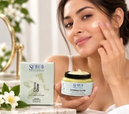 Eterna Glow Spot Correction Cream with Glutathione for dark spots and uneven skin tone
