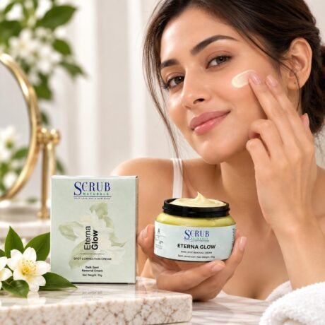 Eterna Glow Spot Correction Cream with Glutathione for dark spots and uneven skin tone