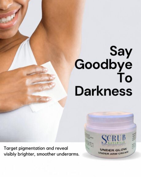 Brightening underarm cream reducing darkness and pigmentation