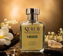 NEER Eau de Parfum 50ML fresh aquatic unisex perfume with clean musky woody notes