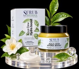 Aqua Dew Hydra Boost Cream with Alpha Arbutin & Ceramides – Deep Hydration & Skin Barrier Repair