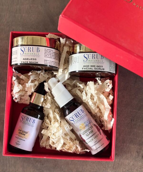 Premium Skincare Gift Box with Goddess Glam Mist