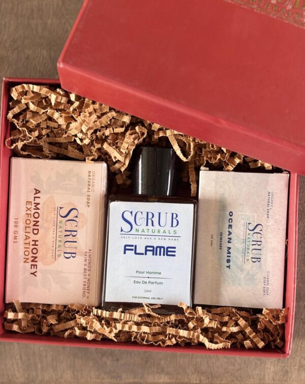 Elevate your gifting with this Luxury Flame Perfume Gift Box