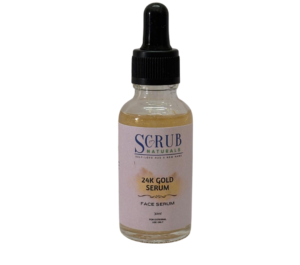 24K Gold Face Serum – Anti-Aging Formula with Hyaluronic Acid & Niacinamide – Reduces Wrinkles, Dark Spots, Brightens Skin – 30ml