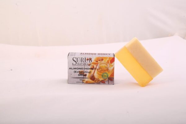Scrub Naturals Almond Honey Soap1