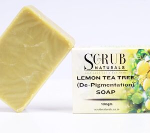 Lemon Tea Tree De-Pigmentation Soap 100g – Collagen & Niacinamide