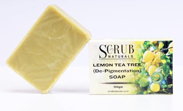 Scrub Naturals Lemon Tea Tree Soap 1