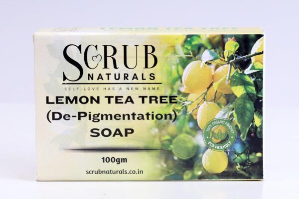 Scrub Naturals Lemon Tea Tree Soap 2