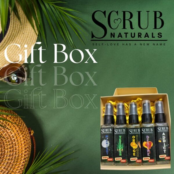 Scrub Naturals Luxury Unisex Body Mist Gift Box6