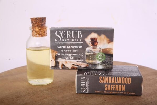 Scrub Naturals Magic Soap with Sandalwood and Saffron