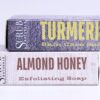 Scrub Naturals Turmeric Soap Skin Care & Almond Honey Soap Exfoliating Combo1