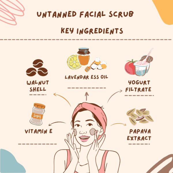 Scrub Naturals Untanned Facial Scrub3
