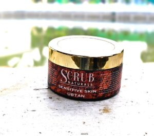 Sensitive Skin Ubtan Face Mask | Lotus Root, Juniper Berry, Salicylic Acid, Niacinamide & Vitamin C- 50gms