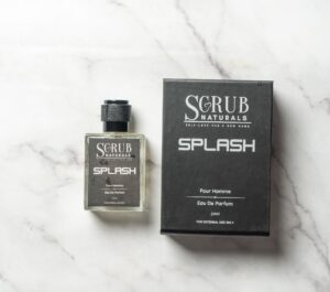 Splash Perfume for Men – 50ml | Fresh Marine Fragrance with Mint, Lavender & Amber – Sharp, Masculine Scent