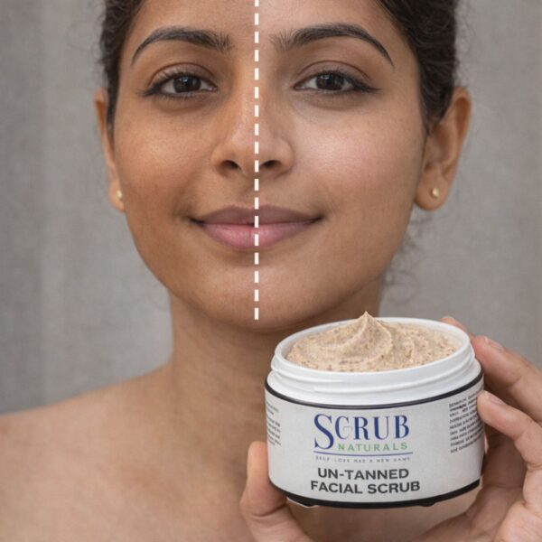 Untanned Face Scrub
