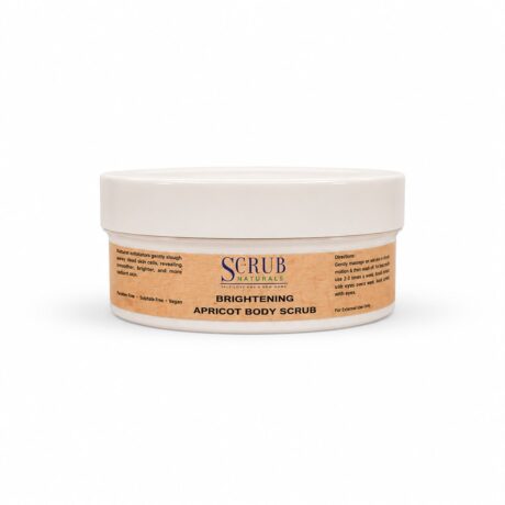 Brightening Apricot Body Scrub | Gentle Exfoliating Body Polish for Smooth & Glowing Skin | 200g